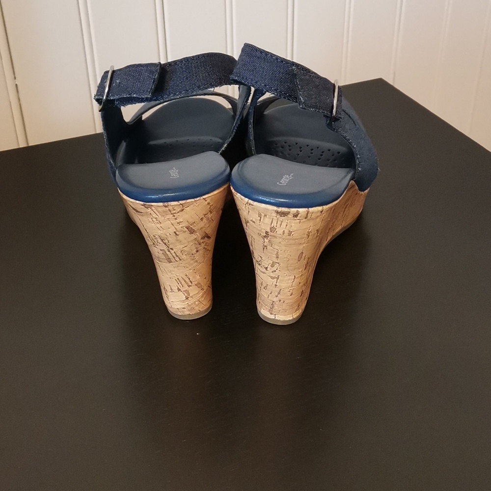 George wedge sandal size 9 - Picture 3 of 5